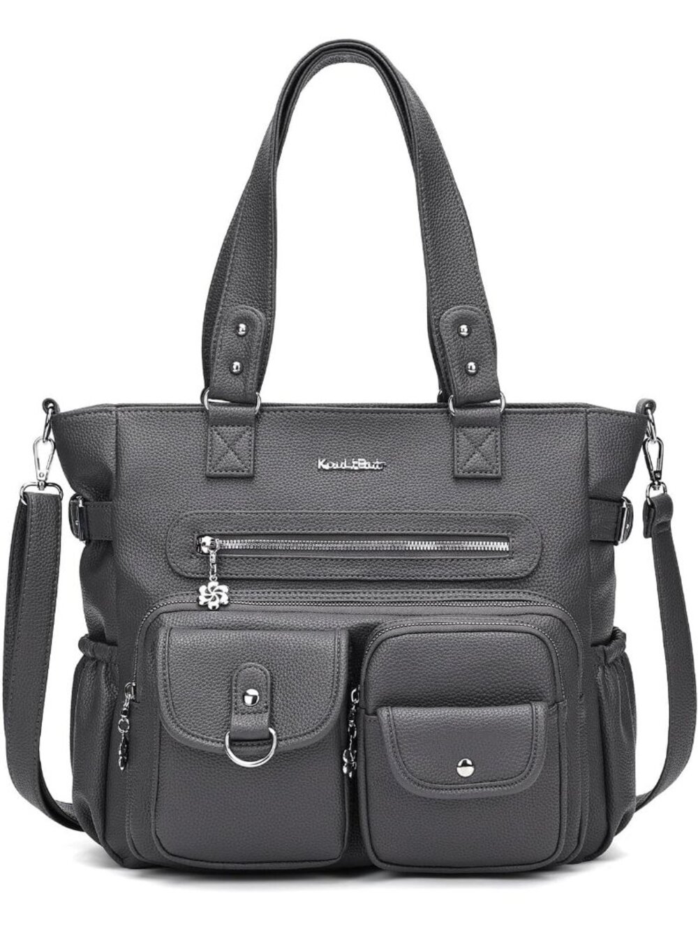 Stylish Large Crossbody Tote Bag for Women, Adjustable Strap Leather Hobo